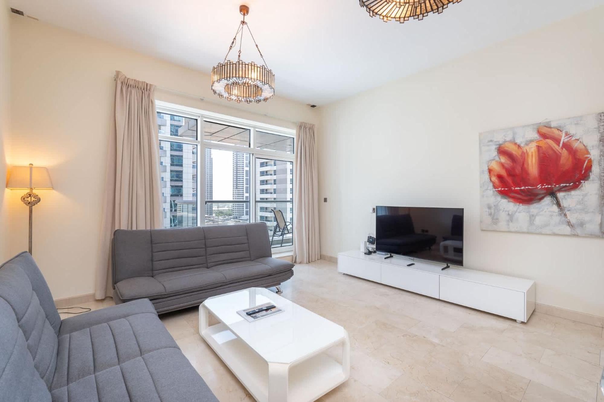 Serene 1-Bedroom Retreat In Dubai Marina Exterior photo